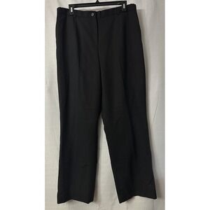 Vintage Pendleton Womens Black Casual Pants Slacks Trousers Plus Size 14 EUC